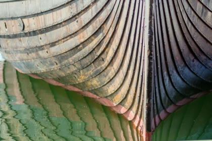 The Front of a Viking Longboat